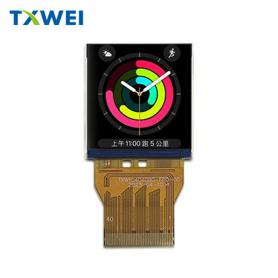 Interface RGB quadrada de 1,54 polegadas 320 * 320 tela LCD de pequeno tamanho 700nits