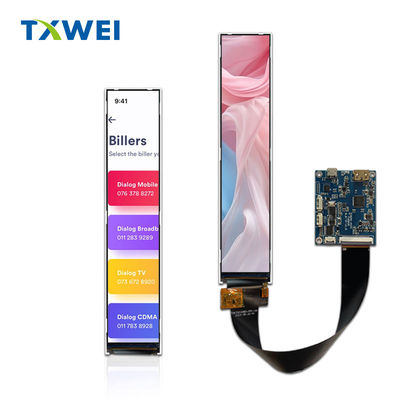 6Ecrã LCD TFT a cores de 0,9 polegadas com resolução de 280 x 1424