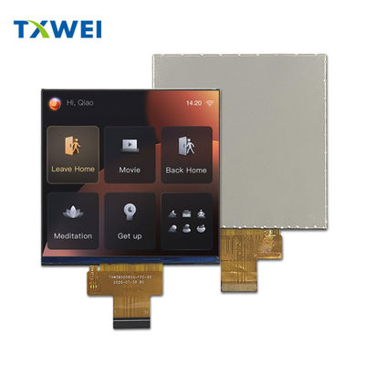 3.95 polegadas 480 * 480 Quadrado TFT Display 400 nits Modulo LCD TFT de alto brilho
