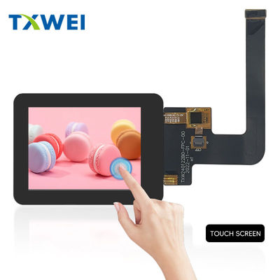 2.4 polegadas de brilho 400cd/m 2 Instrumento FRID portátil e equipamento médico tela TFT LCD
