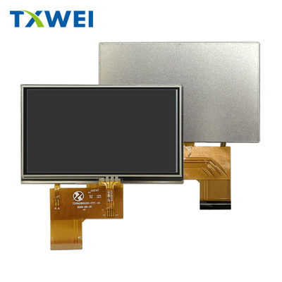 4.3 polegadas 480*272 IPS brilho 450cd/m2 controle industrial equipamento médico tela de exibição