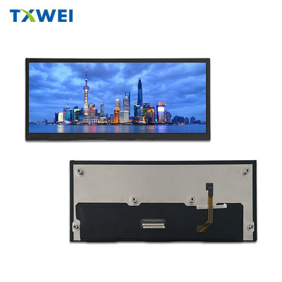 10Display TFT a cores de 25 polegadas de comprimento, com uma resolução de 1920*720 1000nits