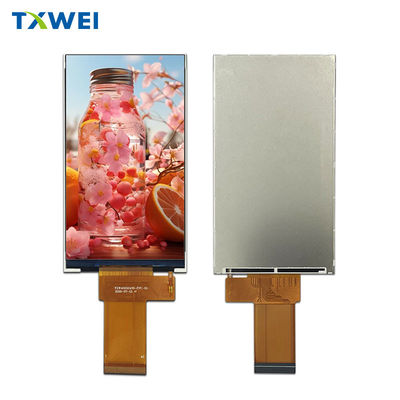 4.5 polegadas 480*854 IPS 300cd/m2 Interface RGB e ecrã LCD