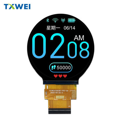2.1 polegada480*480IPS painel da máquina de varredura controle industrial botão médico interruptor instrumento e tela LCD circular