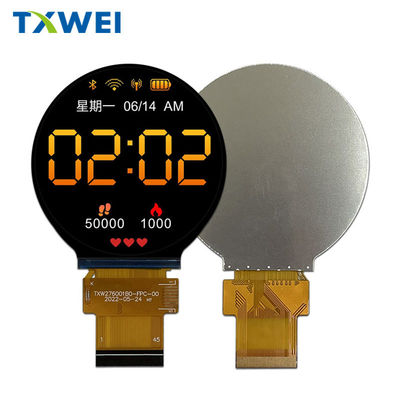 2.76 polegadas 480 * 480 circular eletrodoméstico de cozinha inteligente de alta definição tela LCD