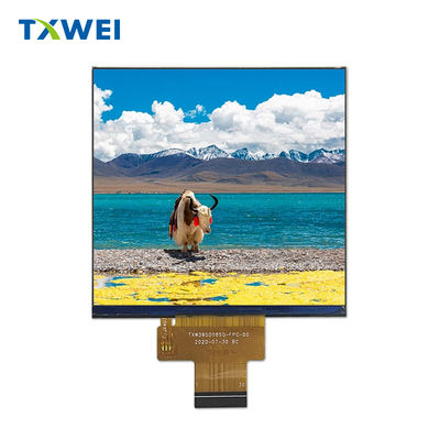 4 polegadas 480 * 480IPS 86 interruptor eletrodoméstico inteligente controle industrial médico tela LCD quadrada