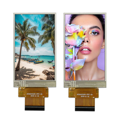 Ecrã TFT de 3 polegadas e ecrã LCD