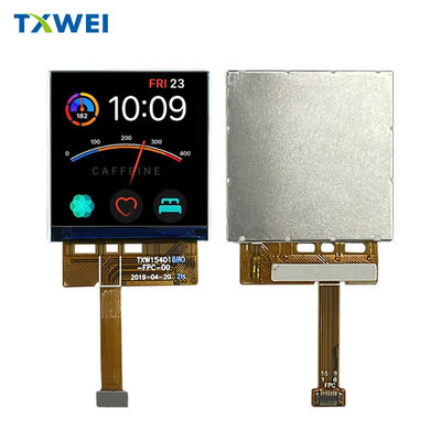 1.54 polegadas quadrado painel LCD Full Color 700nits TFT ecrã LCD