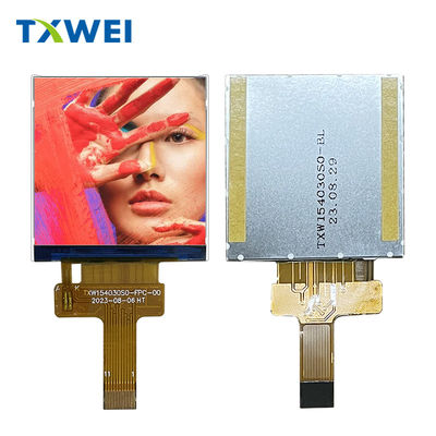 1.54 polegadas tela LCD quadrada personalizada 240 * 240 painel de exibição LCD de alta definição