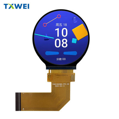 2Ecrã LCD TFT circular de 480 * 480 polegadas