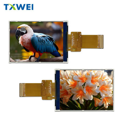 2Exibição LCD TFT de 0,4 polegadas 350 cd/m2 com resolução 240 * 320, painel de instrumentos para veículos de duas rodas