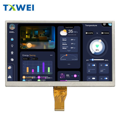 10Ecrã LCD TFT de 1024*600 polegadas com interface LVDS para visualização de navegação de automóveis
