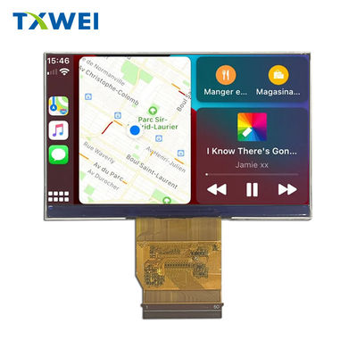 4Display LCD de 5 polegadas 1920x1080 com alto brilho 1700-2500nits e interface LVDS