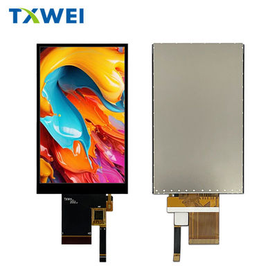 4Monitor médico de 3 polegadas Display 480 * 800 com interface RGB e tela LCD de 350nits
