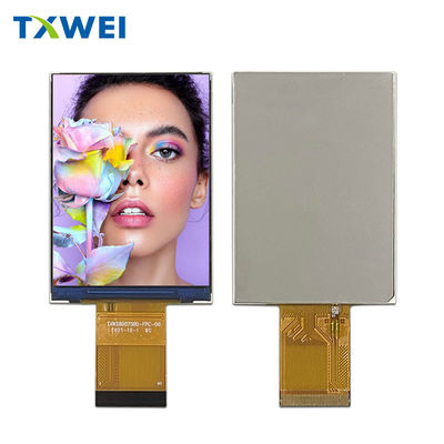 2.8 polegadas 480 * 640 módulo de exibição de câmera digital IPS 320nits com interface RGB