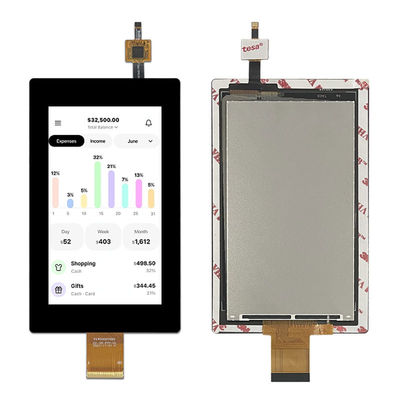 ST7701S Driver IC 5 polegadas Touch Screen LCD Display Module Com 480 * 854 Resolução