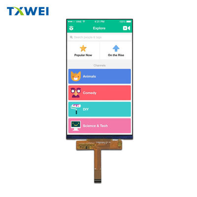 Ecrã LCD de alta definição de 6 polegadas 720 * 1280 com interface MIPI painel de exibição LCD terminal portátil
