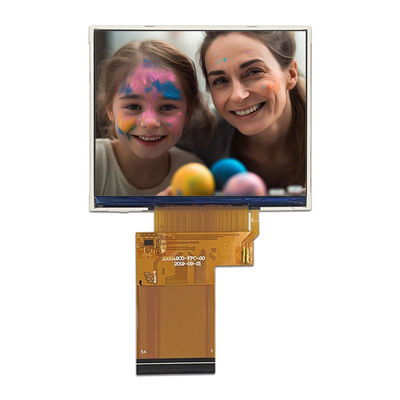 Alto brilho 3,5 polegadas 640 * 480 IPS TFT Pequeno ecrã LCD com 650 nits e NV3052C Driver IC