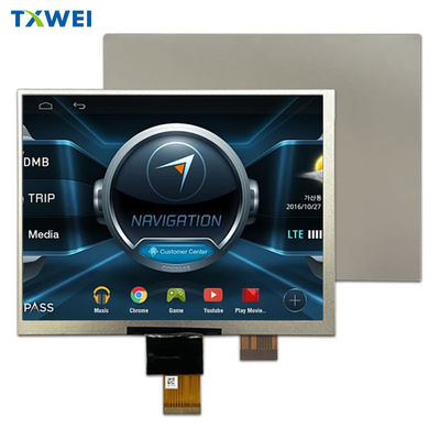 Display LCD de 8 polegadas com tela TFT de 350 nits
