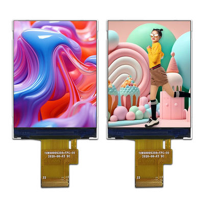 Interface MCU de 2 polegadas 400cd/m2 240*320 tela de visualização de instrumentos de veículos elétricos