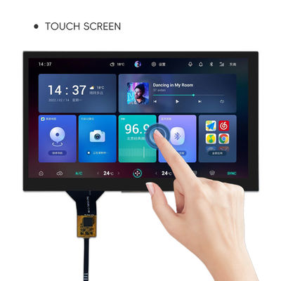 Interface LVDS 7 polegadas TFT LCD touch screen 1024x600 IPS Full Viewing Angle com CTP