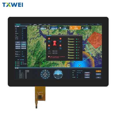 10Modulo de exibição LCD de tela LCD de 1 polegada 1000nits Interface LVDS 8 BIT