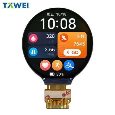1Ecrã LCD TFT circular de 240 * 240 polegadas, Ecrã Smart Wearable