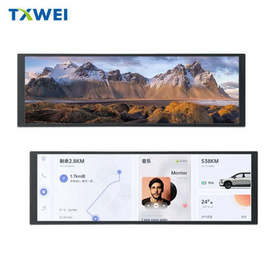 Módulo de exibição LCD TFT tipo barra 7.84 polegadas 480 * 1280 Interface LVDS de resolução