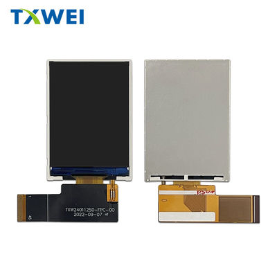 2.4 polegadas TFT LCD Display com 240x320 Pixels Luz de fundo Voltagem 2.8-3.3V -30 80C Operando