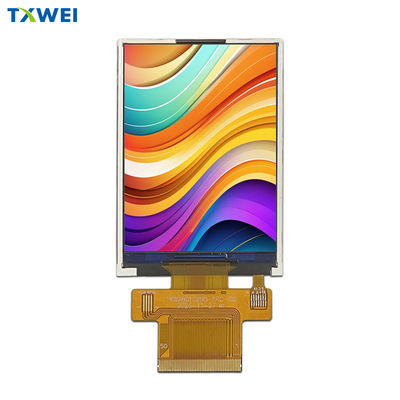 2.8 polegadas 40PIN ST7789V 240*320 MCU SPI RGB Interface Tft Lcd Display Module Com E 400cd/m2 Graus de Lumen
