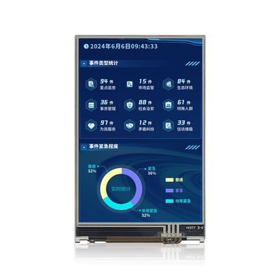 3.5 polegadas TFT LCD 320x480 ILI9488 interface RGB da câmara de comando IPS painel LCD TFT de 3,5 polegadas