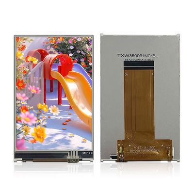 3.5 polegadas 320*480 ILI9488 Interface RGB 3,5 polegadas 350nitsTFT LCD Display com resistência Touch