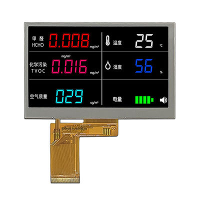 personalizado 4,3 polegadas IPS tft painel de exibição LCD 480xRGBx272 Resolução interface RGB ST7283 driver IC