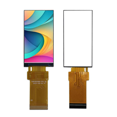 Modulo de exibição TFT LCD de 1,9- polegadas 170 × 320 MCU interface de 8 bits