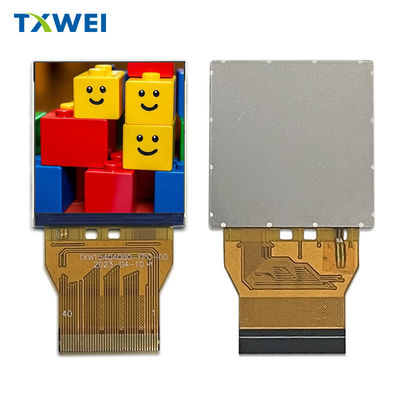 1.54 polegadas 320*320 Telescópio Quadrado Relógio LCD Display Screen com 60mA corrente de luz de fundo e RGB 18 BIT Interface