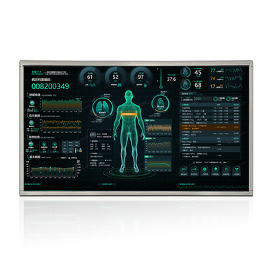 Módulo de Display LCD de 32 polegadas 1920x1080 de alto brilho para exterior, ampla faixa de temperatura, interface LVDS