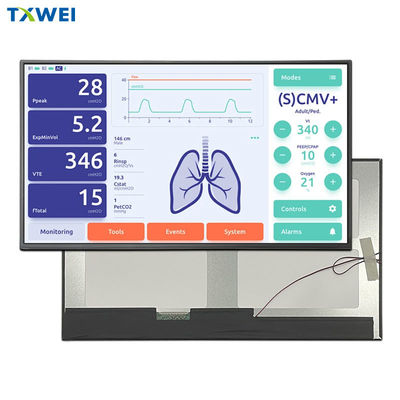 Display LCD de 18,5 polegadas, em grosso, tela 1920x1080, tela 400-2000nits, LCD LVDS